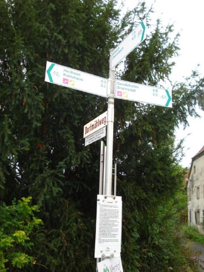 Ferienwohnung Troeppner Kolitzheim Zewnętrze zdjęcie